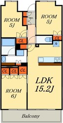 パークホームズ松戸シティフロントの物件間取画像